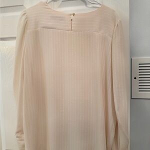 Woman’s the LOFT size XL Cream  Blouse